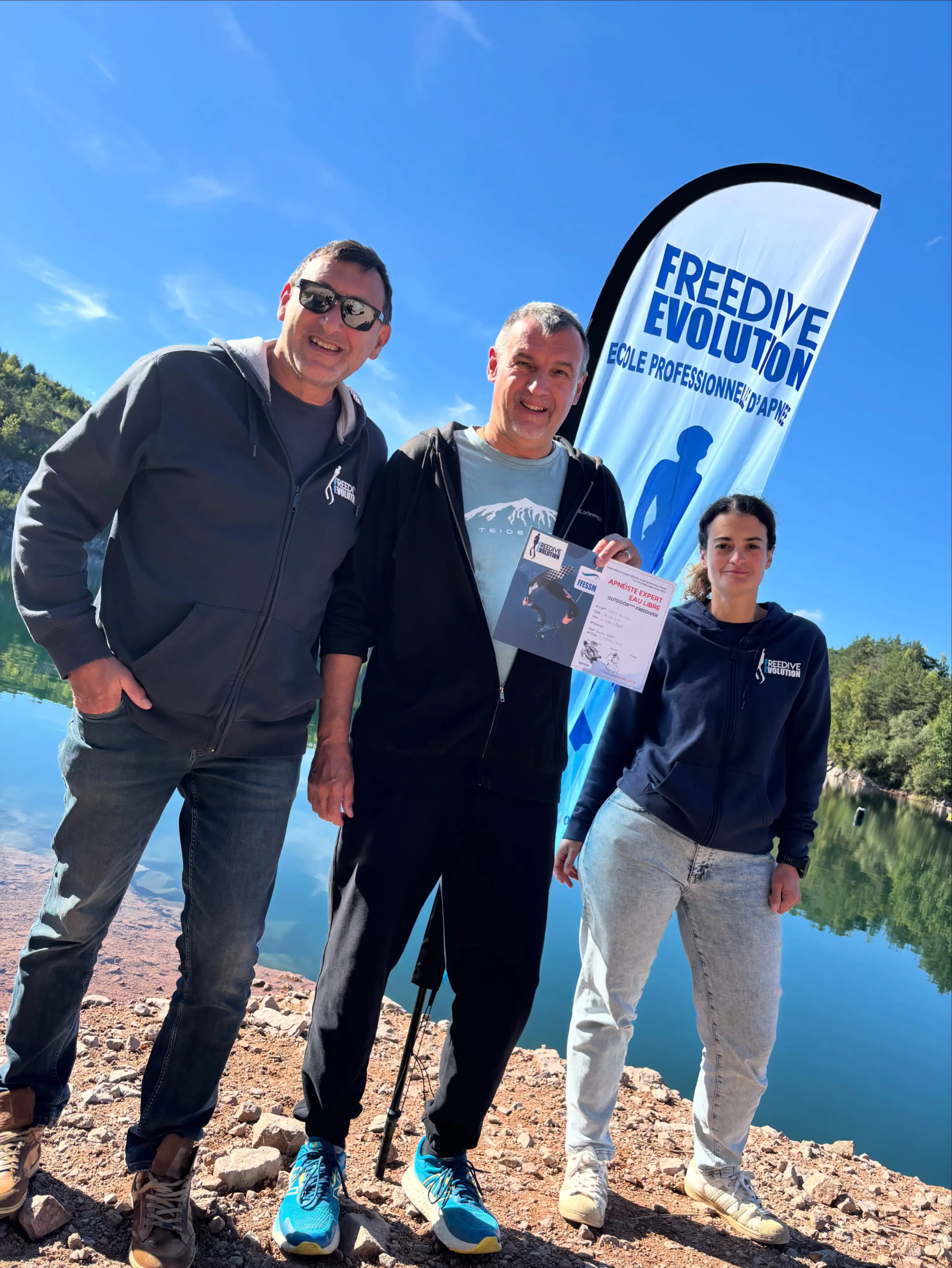 Coaching apnée en fosse — Freedive Evolution